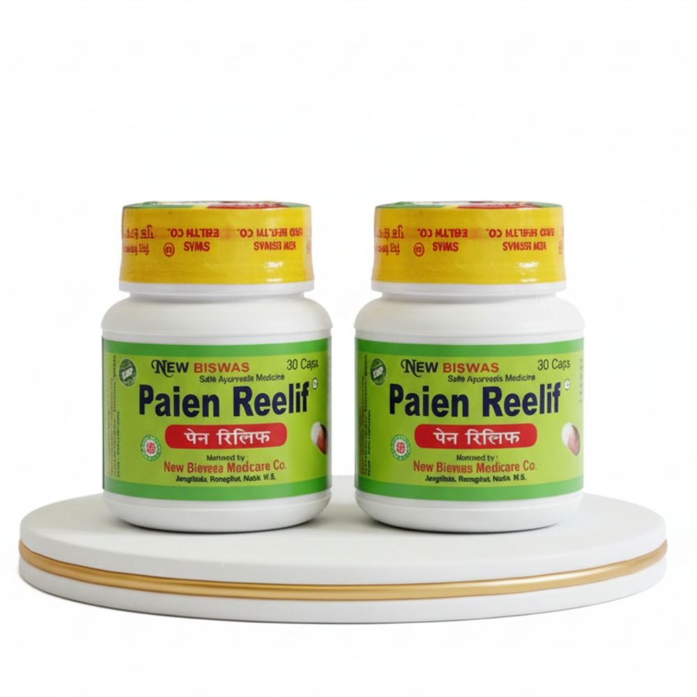 New biswas Pain relief capsule pack of 2 (30 capsule + 30 Capsule )